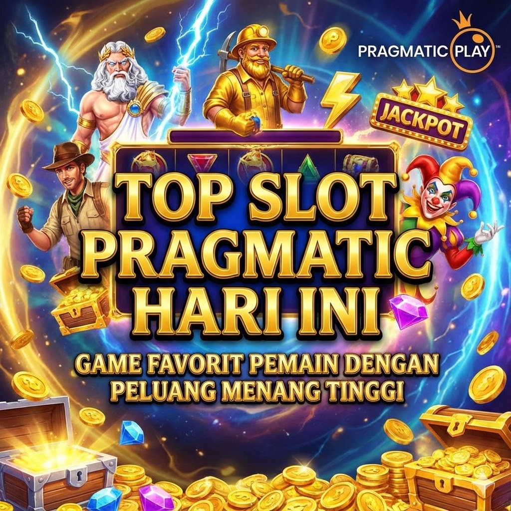 Top Slot Pragmatic Hari Ini: Game Favorit Pemain dengan Peluang Menang Tinggi